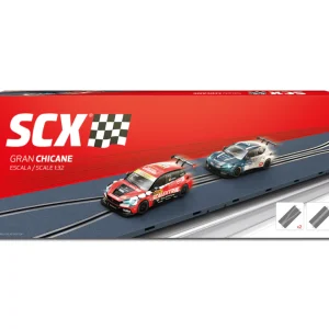 SCX 1:32 U10434 Grand Chicane Narrowing Straight Track  x3 Track Sections