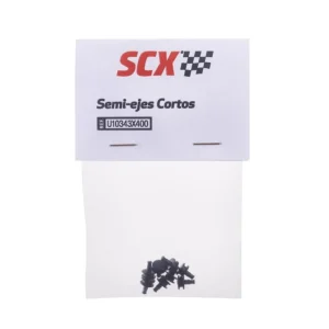 SCX 1:32 U10343 Short Front Semi-Axle Independent Front Wheels x8 Pack