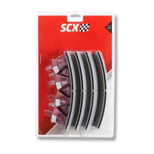 SCX 1:32 U10327 Shoulders with Barriers Inside & Outside Shoulders Radius 1 / 45° Curves x8 Pack