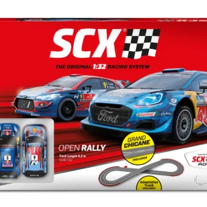SCX Classic U10543 Open Rally Slot Car Racing Set  World Rally Championship